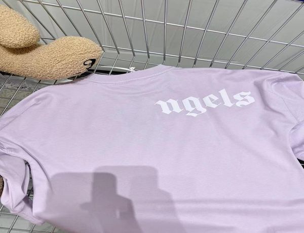 

baby designer kid tshirts summer girls boys fashion tees children kids casual trendy bear printed t shirts purple white colo1229910, Blue
