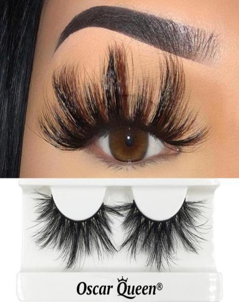 

false eyelashes 25 mm fluffy lashes makeup set fake mink pack 5d bulk whole eyelash extension1444251