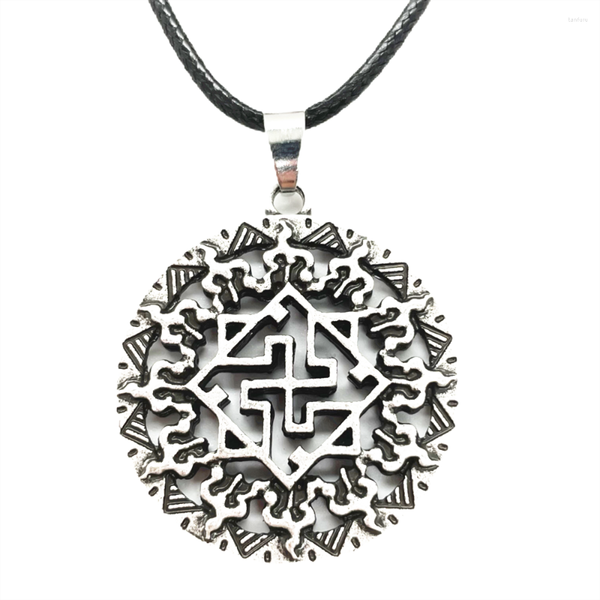 

pendant necklaces nostalgia slavic molvinets symbol amulet protection vintage pendants for jewelry making diy, Silver