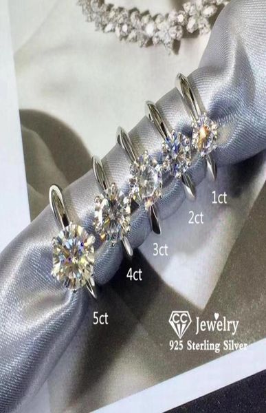 

wedding rings trendy jewelry for women 15ct cubic zirconia 6 promise bridal ring bijoux femme drop 161114912866, Slivery;golden