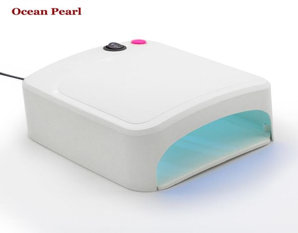 

whole ocean pearl ccfl uv lamp nail dryer 36w uv lamp nail gel polish curing light nail art tools suitable for hands and feet1226888