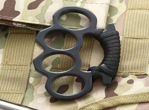 

new iron gilded thick steel brass knuckle duster aluminum alloy finger tiger fourfinger selfdefense ring clasp fist ring1315986581717