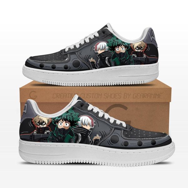 

fashion men women casual shoes iwatobi swim club anime sneakers italy popular low manga leather designer custom animes comfor athletic shoes, Black