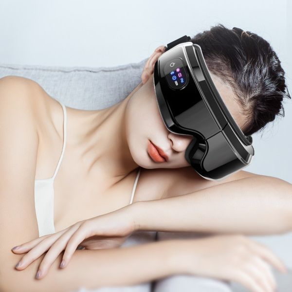 

eye massager eye massager 6d smart airbag vibration eye care instrument compress bluetooth eye massage glasses fatigue pouch wrinkle 230715