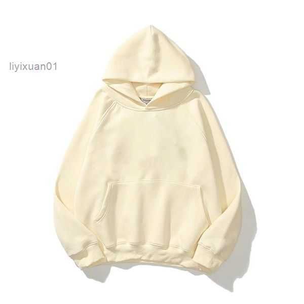 

essentail hoodie warm designer hoody mens1977 lovers suit hooded mens women streetwear pullover sweatshirts loose jumper reflective ez47, Black