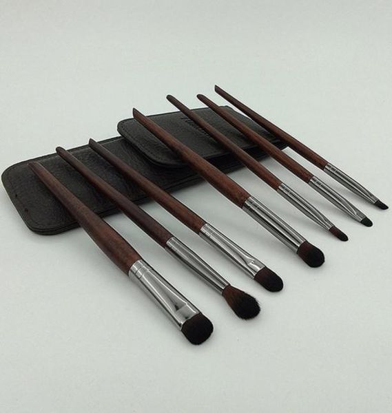 

beauty care makeup tools professional make up brushes sets wooden brush with pu bag case set whole wood handle private label f7974935