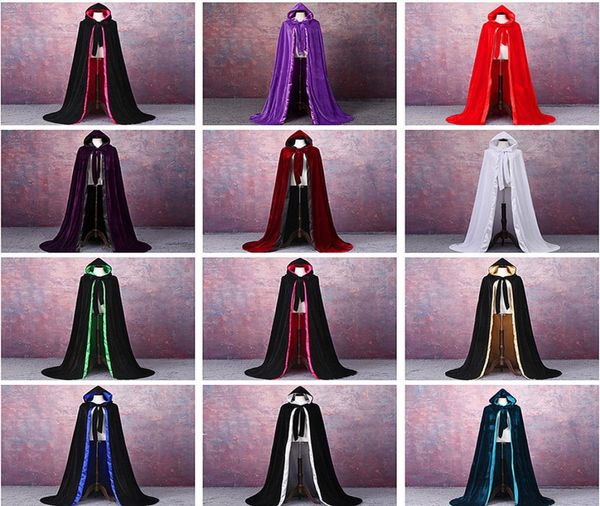 

velvet cloak pageant wedding costumes for hooded halloween party elegant princess bridal wedding shawl9446436, White