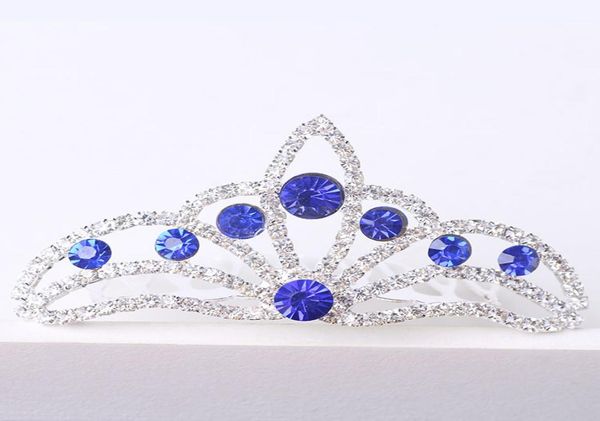 

girls tiaras wtih rhinestones crystals hair accessories evening prom party performance pageant tiaras and crowns for girls dbt0403540734, Silver