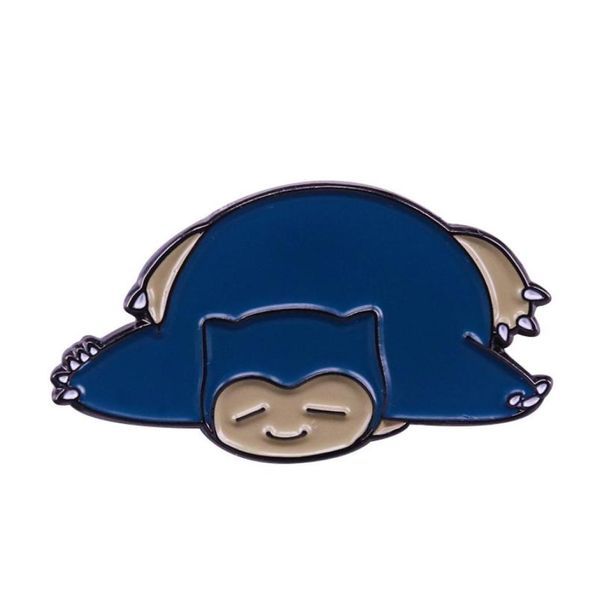 

cute anime movies games hard enamel pins collect metal cartoon brooch backpack hat bag collar lapel badges women fashion jewelry s6014598, Blue