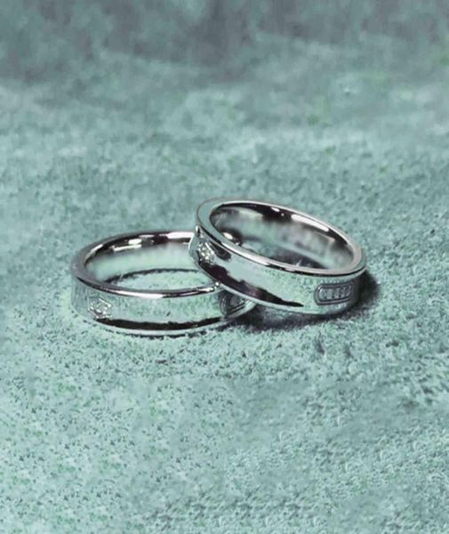 

1837 sterling silver ring men and women classic couple luxury brand highend birthday matching jewelry gift1598641