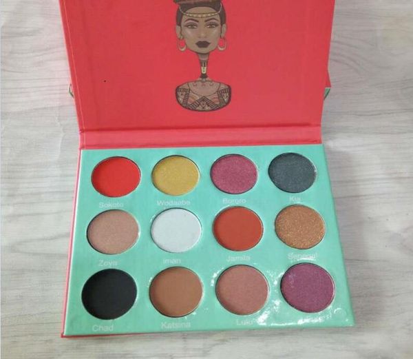 

brand makeup beauty eyeshadow palette 12 colors eye shadow palettes eyes make up matte shimmer5919549