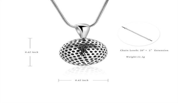 

new999 new design stainless steel cremation pendant hold ashes for loved one funeral urn ball cremation necklace8808197, Silver