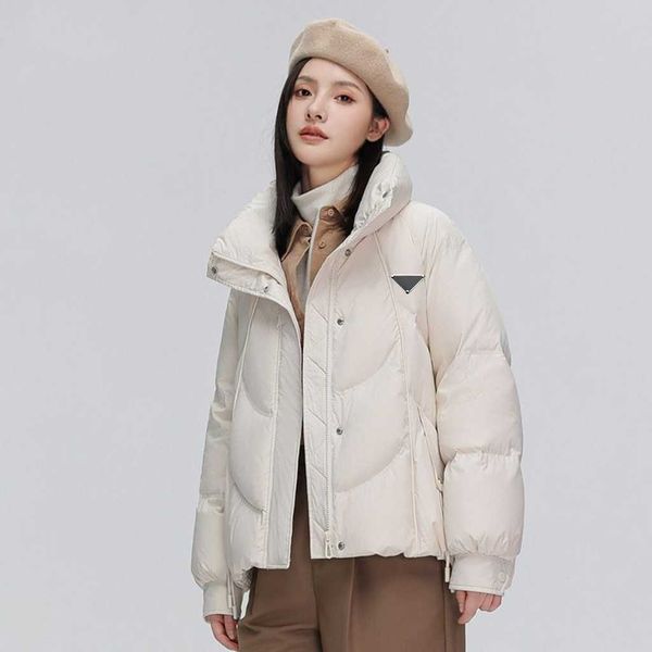 

autumn and winter ladies lapel loose short down coat, short front and long back simple fashion, down fill fluffy full, with streamers full o, Black
