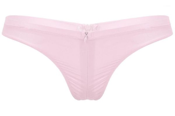 

womens erotic lingerie thong panties invisible zipper open crotch briefs seethrough underwear low rise female underpants wom1411509, Black;pink