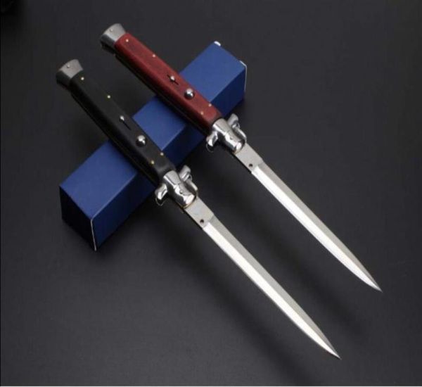 

good quality 13 inch italian ab c81 mafia too tactical stiletto knife 440c blade survival hunting camping auto knifes horizontal e4943945