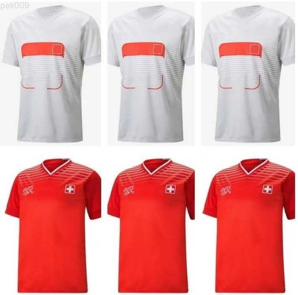 

switzerland 2023 22 home away soccer jersey 19 noah okafor 4 nico elvedi 22 fabian schar 25 fabian rieder 6 denis zakaria 18 eray comert 20, Black;yellow