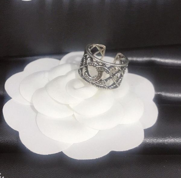 

europe and america 2022 fashion highend old ring female fashion opening ring jewelry3075334, Silver