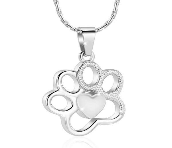 

pendant necklaces for pet ashes holder keepsake stainless steel jewlery design shape cremation urn necklace k02254pendant pendant4682404, Silver