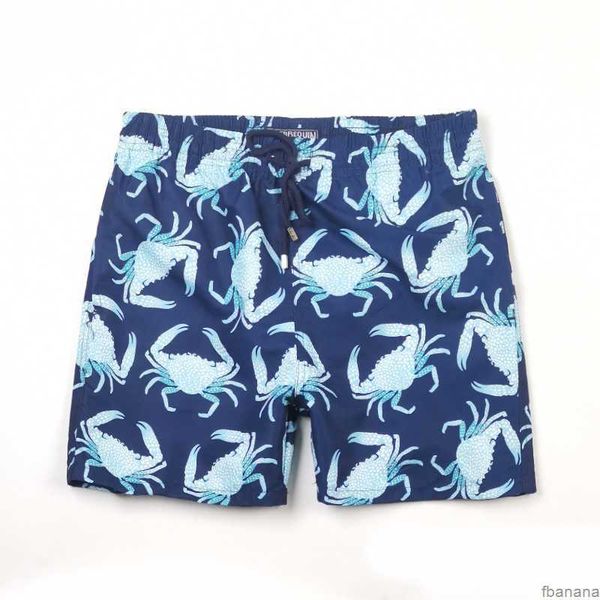 

23ss mens womens designer vilebrequin shorts clothing apparel animal printed beach pants cotton sports fashion short street style tide knee, White;black