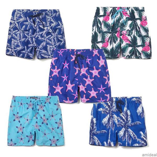 

designer vilebrequin pants mens shorts casual running loose animal printed quick drying beach pant basketball quality short ddpr, White;black