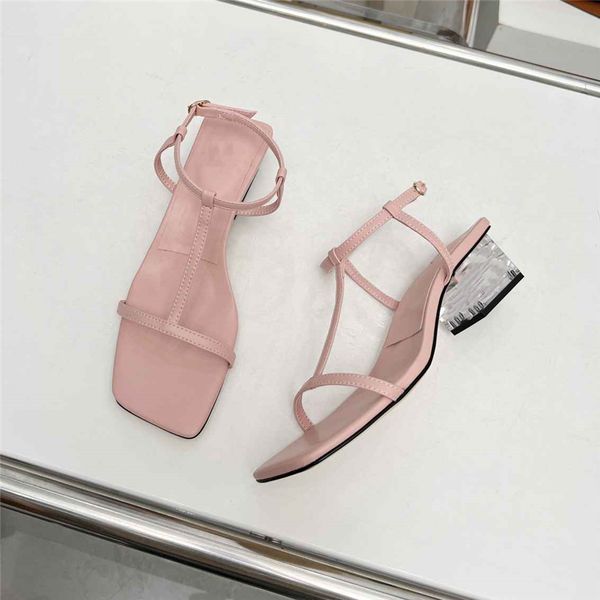 

summer popular women's sandals 2023 fendyity fashion luxury brand business work leisure travel letter logo women's high heels men&, Black