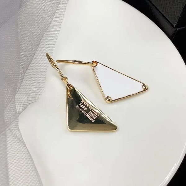 

designer earrings pra earrings designer for women desinger jewelry 18k gold plated letter stud street style earrings, Golden;silver