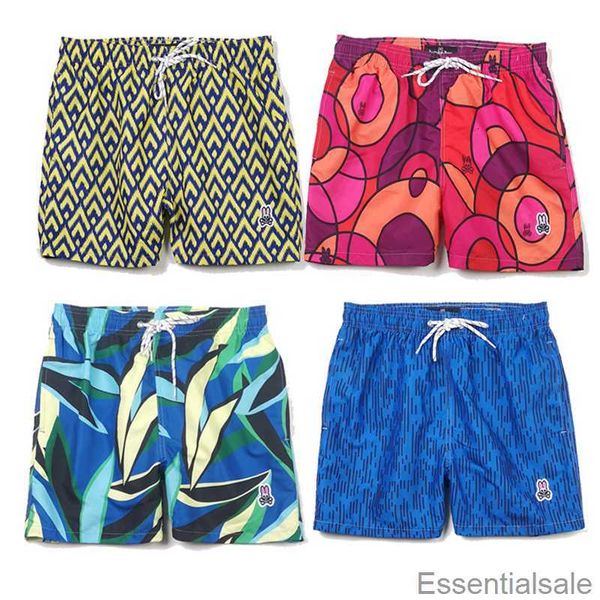 

mens skull rabbit print psychos shorts bunnys pants ins fashion hip hop skateboarding for men and women summer casual yy2l, White;black