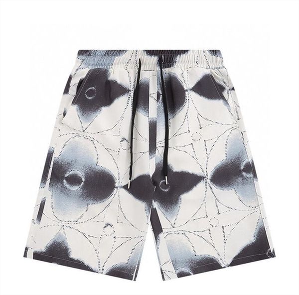 

2023 new men's shorts casual beach pants summer cool running pants polyester casual shorts with impeccable details and accessories 17, White;black