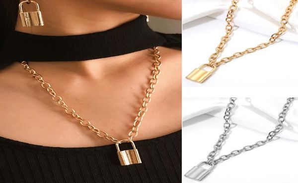 

designer necklace silver gold lock necklace forever love lock pendant necklaces choker luxury jewelry women necklaces drop ship9063523
