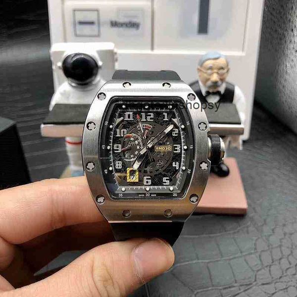 

awatch date lluxury mens mechanics watch richa wristwatch business leisure rm030 automatic mechanical milles fine steel tape trend, Slivery;golden