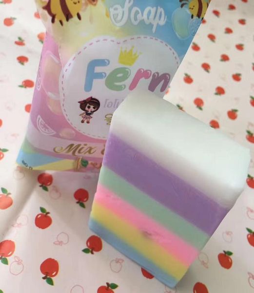 

new brand new arrivals omo white plus soap mix color plus five bleached white skin 100 gluta rainbow soap9006483