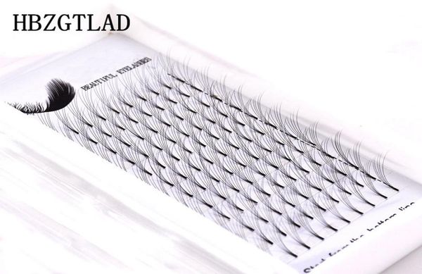 

2019 new 5d russian volume eyelashes extension short stem pre made fans cd curl mink lash selling eyelash individual extensio4925586