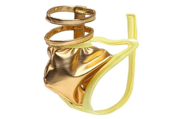 

men039s swimwear mens wetlook lingerie underwear glossy latex patent leather panties underpants crotchless bulge pouch cs3686612