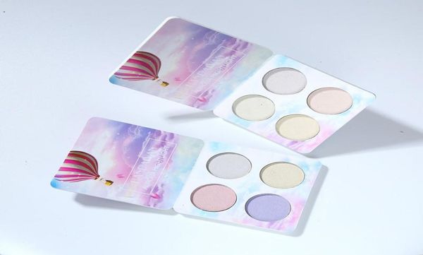 

dhl handaiyan chameleon highlighter palette face contour makeup highlighting bronzer glow aurora shimmer eyeshadow cosmetic k1417930