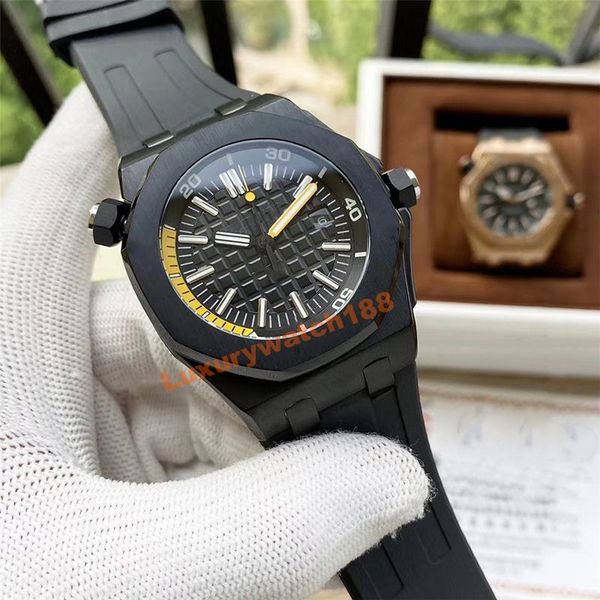 

mens watch frosted case designer luxury automatic movement watch rose gold size 42mm904l stainless steel strap waterproof sapphire orologio., Slivery;brown