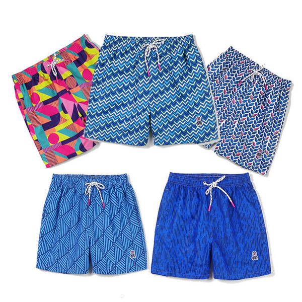 

shorts designer psychos for mens womens bunnys pants cotton sports fashion skull rabbit short clothing apparel street style tide knee length, White;black