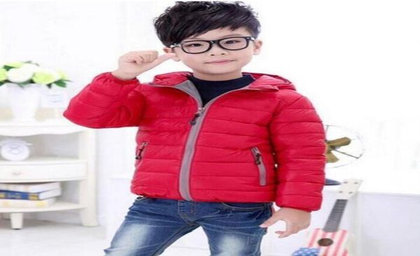 

2020 kid child winter warm down coat girl boy hooded down coat winter kids outwear warm down coat 312t3215093, Blue;gray