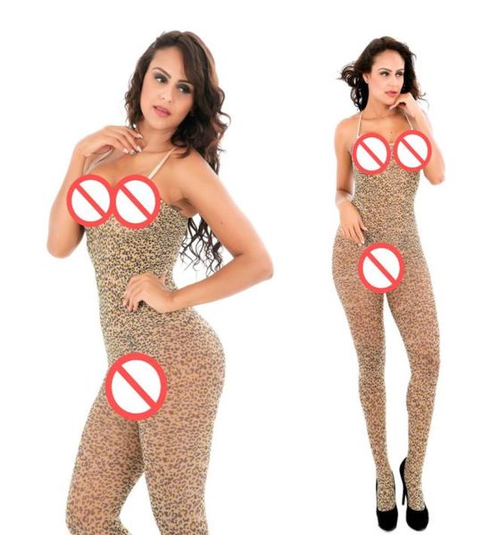 

amazing lady exotic bodysuit leopard body stocking spaghetti strap open crotch bodystocking fantasia seduce lingerie8516806, Red;black