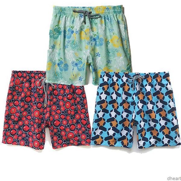 

23ss high street vilebrequin shorts men's casual animal printed beach pants sports pant loose style drawstring short trend designer t7j, White;black