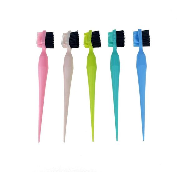 

hair edge brush eyelash comb gel control brushes double sided baby hair combs multi colors9596521, Silver