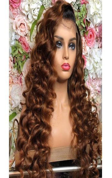 

deep wave peruvian ombre 360 lace frontal wigwith baby hair 13x6 transparent front human hairs wigs blonde 360s laces frontals wig8840930, Black