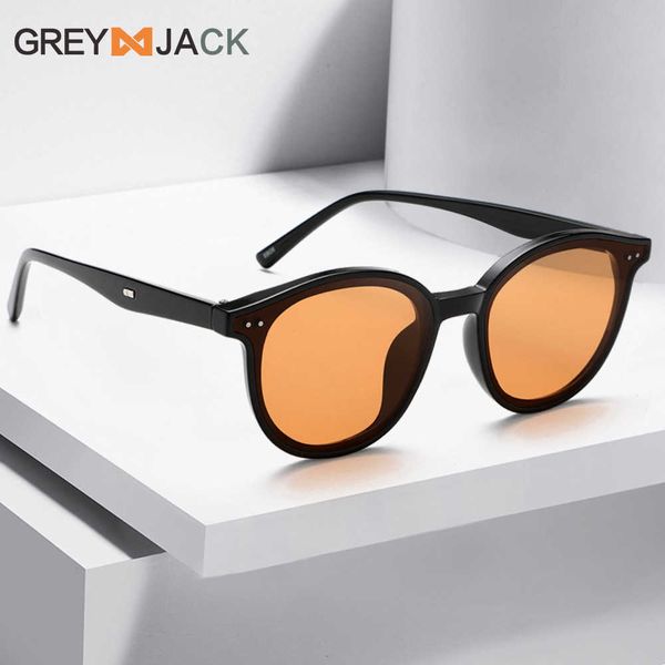 

2023 new gm men's women's advanced uv screen red sunglasses, White;black