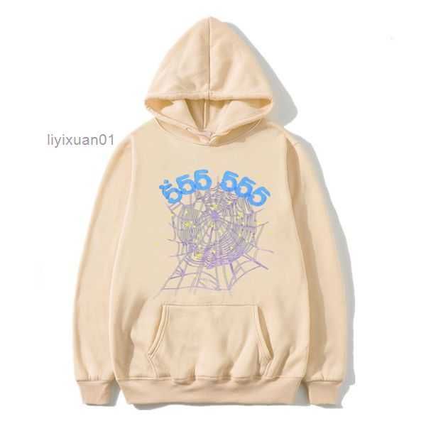 

spider men's hoodies sweatshirts black brown hoodie sports suit real p tracksuit web pullovers sp5der 555555 sweatpants bfjt