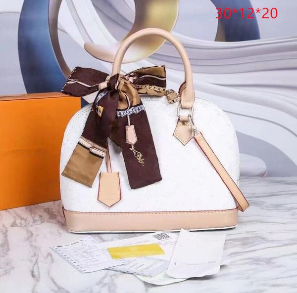 

9a luxury lady shell bags fashion casual canvas alma bb luggage tags small lock classical shoulder cflower handbag