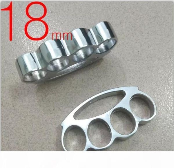 

new thick steel brass knuckles duster buckle brass knuckle dusters charm pendants drop 8305123, Slivery;golden