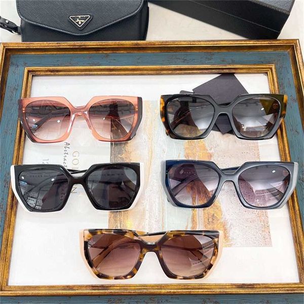 

sunglasses 2023 new new p family irregular women's ins net red same style personalized color matching sunglasses 15w, White;black