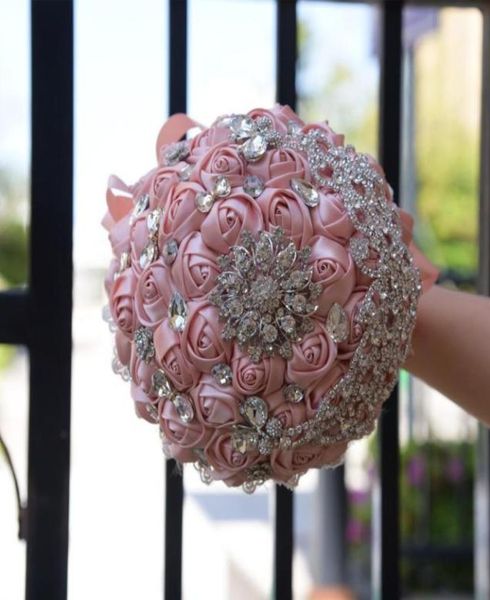 

wedding flowers women handle bridal bouquets brooches bouquet crystals beaded party accessories4870574