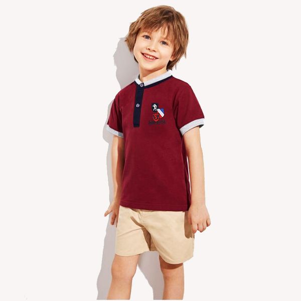 

boys polo kids shirt children clothes wear summer new korean kids, Blue