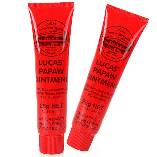 

lip balm makeup lucas papaw ointment lip balm australia carica papaya creams 25g ointments daily care dropshipping