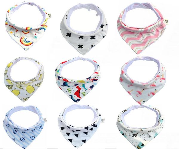 

31 styles baby bibs 100cotton dot chevron bandana bib infant babador saliva bavoir towel baberos for newborn toddler girls boys k7456169